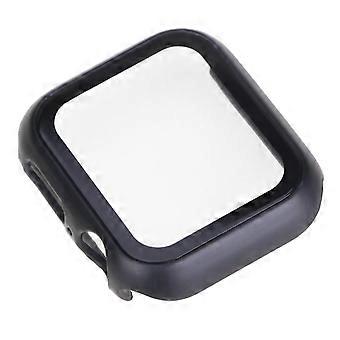 Smart Watch Protective Case Black Frame Clear PC Scratch‑Resistant Slim Transparent Cover