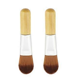 Foundation Makeup Brush Mini Cosmetic for Makeup Use 4Pcs Nylon Fiber Set
