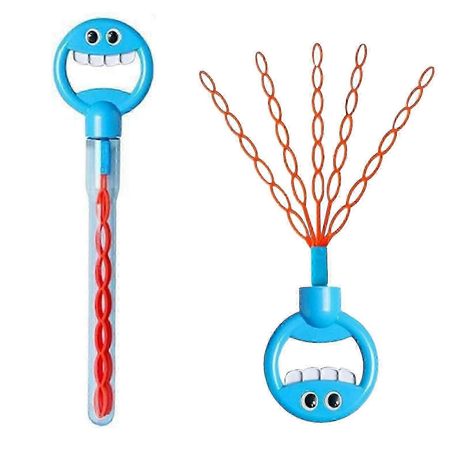 Smiley Bubble Wand mit 10 Packungen Bubble Liquid
