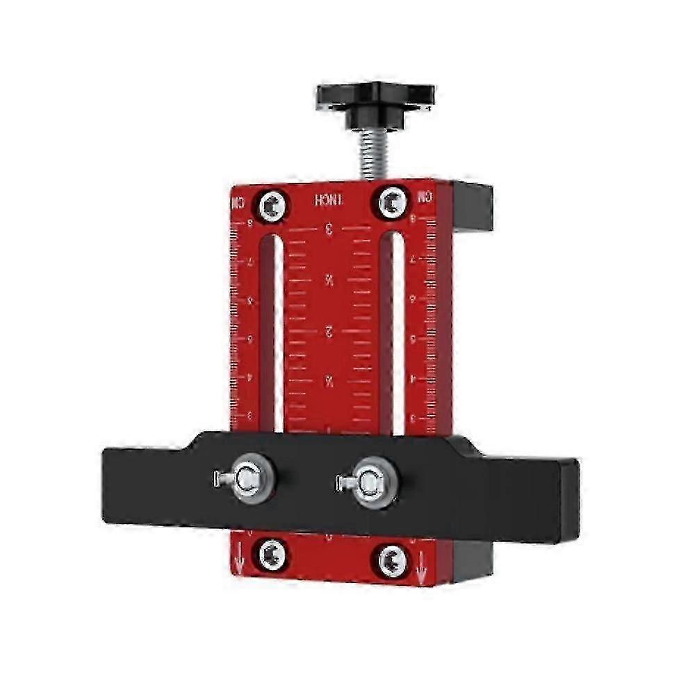Door hinge jig compatible with cabinet installation