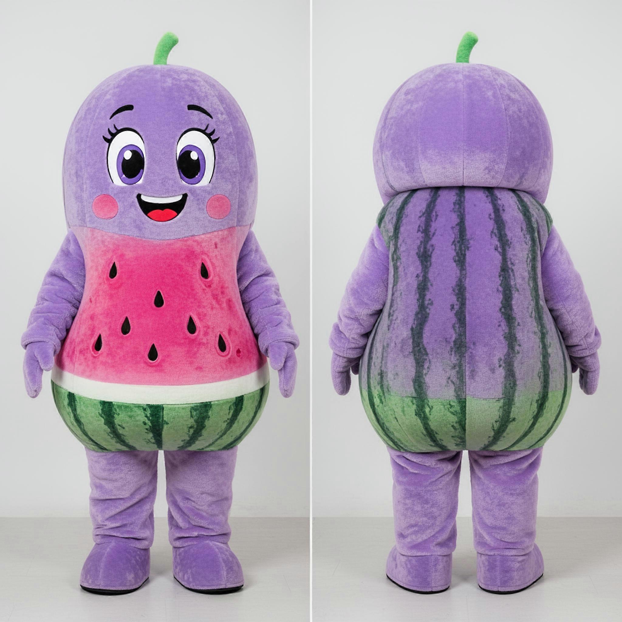 MASTICOT Lavender Plush Watermelon Mascot
