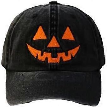 Novelty Baseball Cap Adjustable All-Season Hat Pumpkin Embroidery Cap Ghost Baseball Cap Personalized Hat