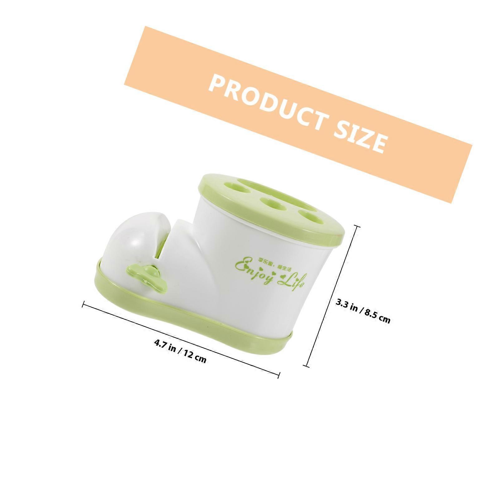 Toothbrush Holder Boot Shape for Toothbrush and Toothpaste Storage