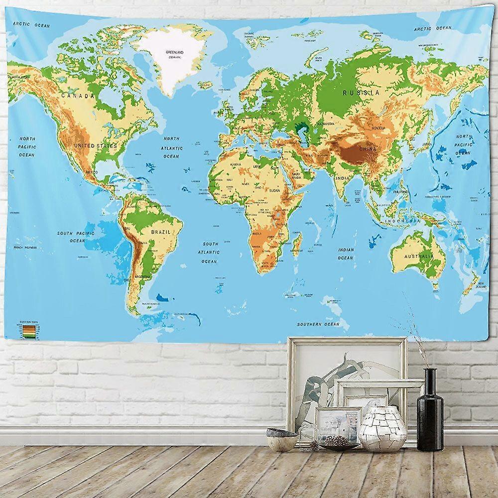 Decorate Flag World Map HY2730