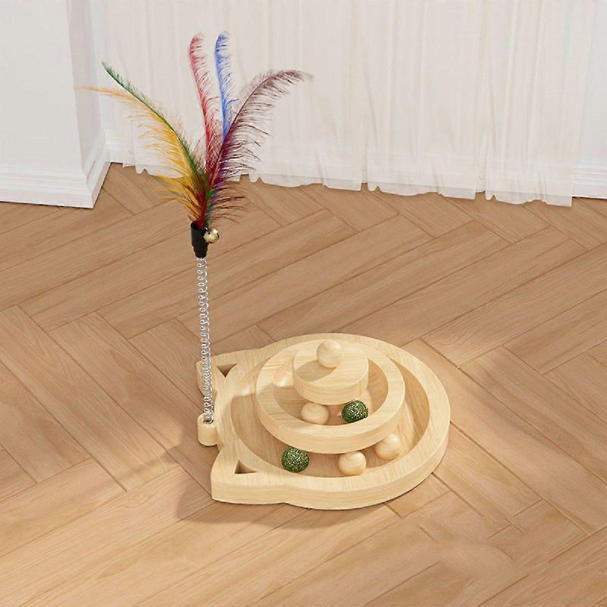 Interactive Stimulating Treat-Dispensing Cat Toy