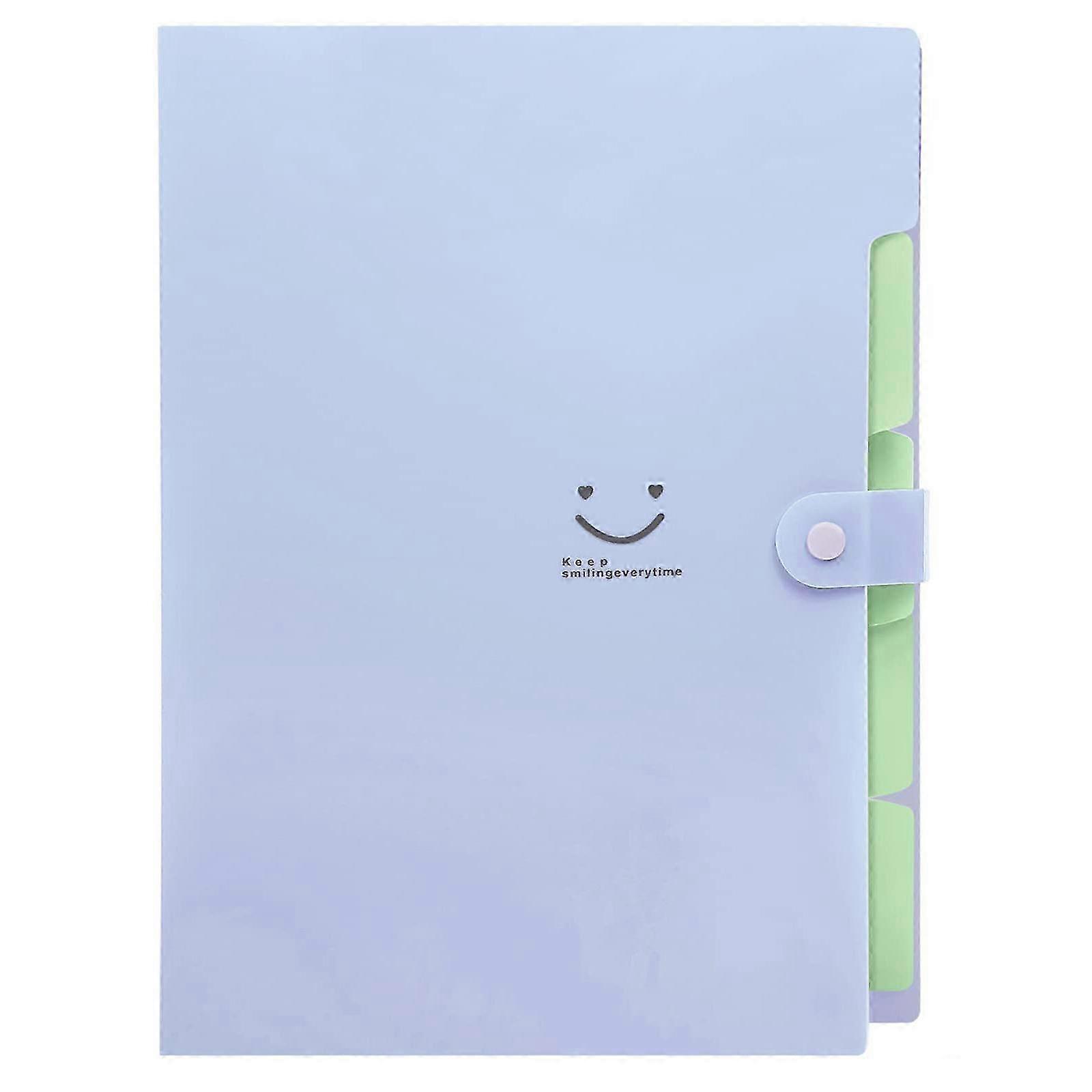 5-Pocket Expandable A4 Document Folder
