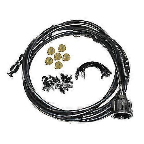 Adjustable Low-Pressure Garden Misting Kit