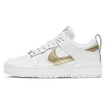 Nike Dunk Low Disrupt White Metallic Gold Women's DD9676-100