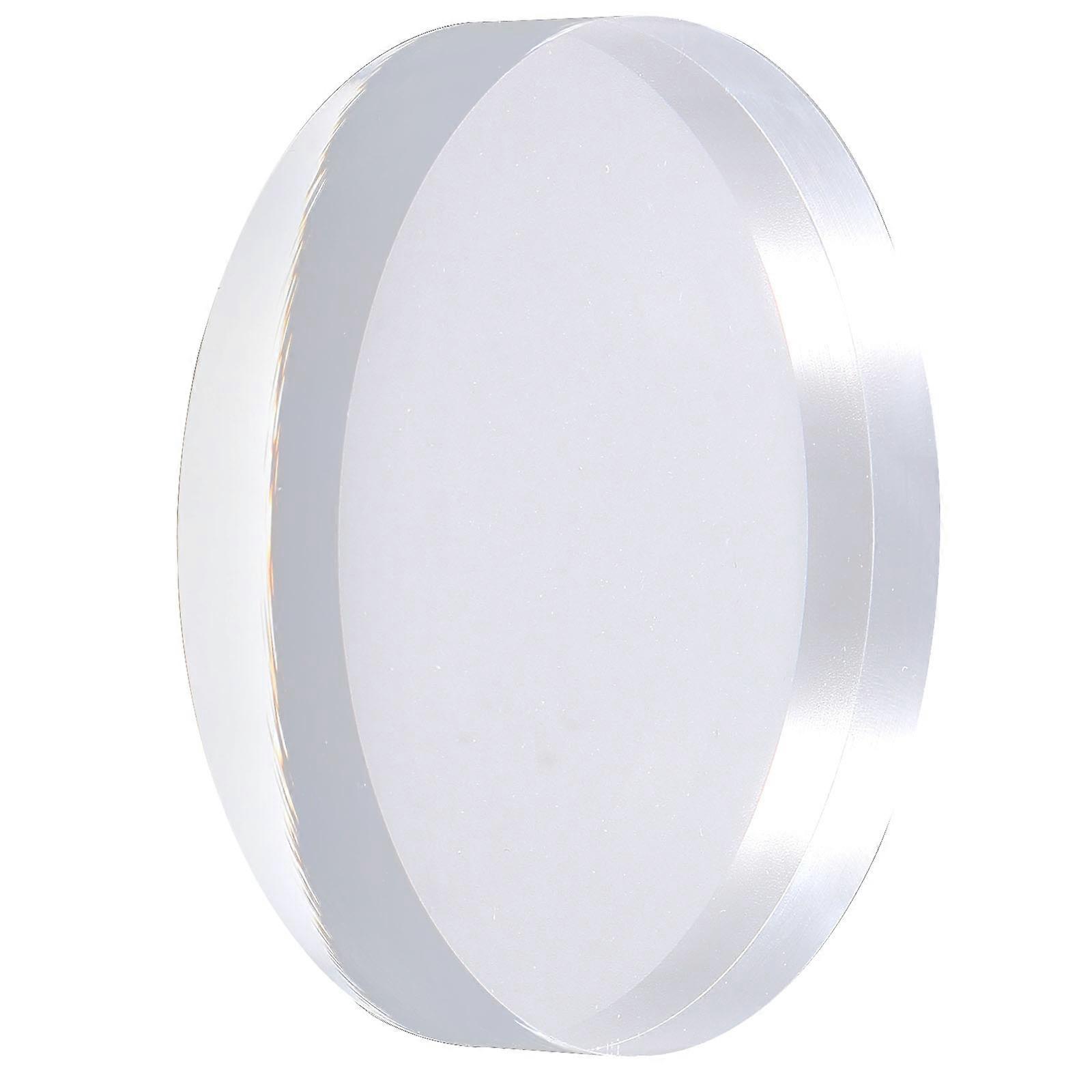 Acrylic Display Base for Cosmetics Storage Stand 4Pcs Silver Set