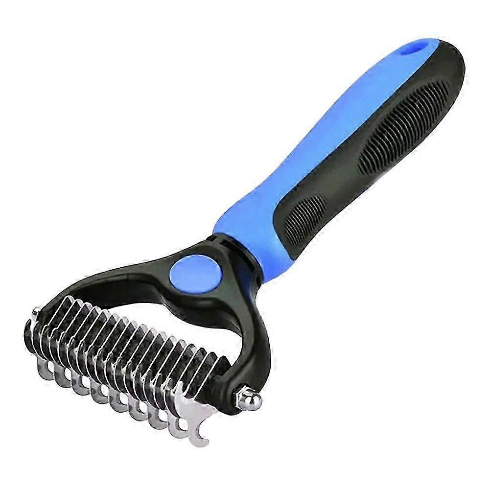 Washable Dual-Sided Pet Dematting Comb