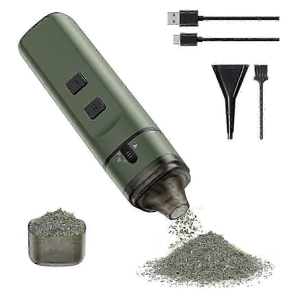 Auto Grind Electric Dry Spice Mill Machine Green      az