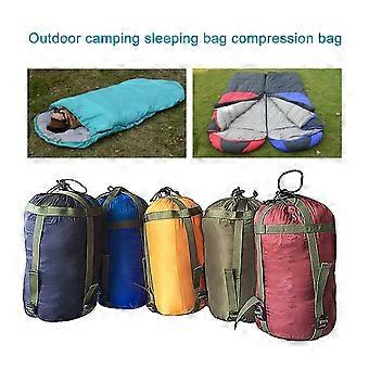 Sleeping Bag Storage Bag Heavy Duty Large Capacity Leak Proof Sleeping Bags Storage Stuff Sack Organizer for Camping Navy