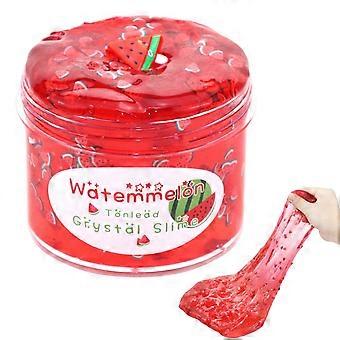 Clear Slime Crystal Putty Stretchy Washable Reusable Stress Relief Jelly Clay Toy for Kids and Adults