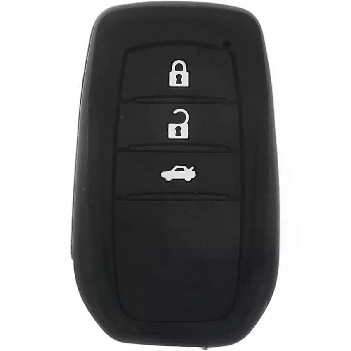 Key Cover Case for Car Key Soft Protective Shell Keychain Holder for