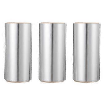 3 Rolls Highlighting Tin Foil Hair Foils Aluminum Foil Sheets for Home and Salon-bj