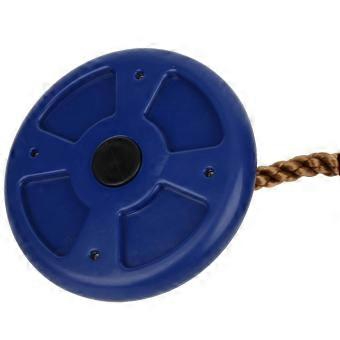 Safe Kid Swingset Indoor Outdoor Plastic Disc Swing Seat Garden Playground Training Toy