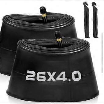 Daily Cycling Inner Tube for Fat Bikes, 20x4 & 26x4.0 Premium Butyl Rubber Bike Tire Tubes