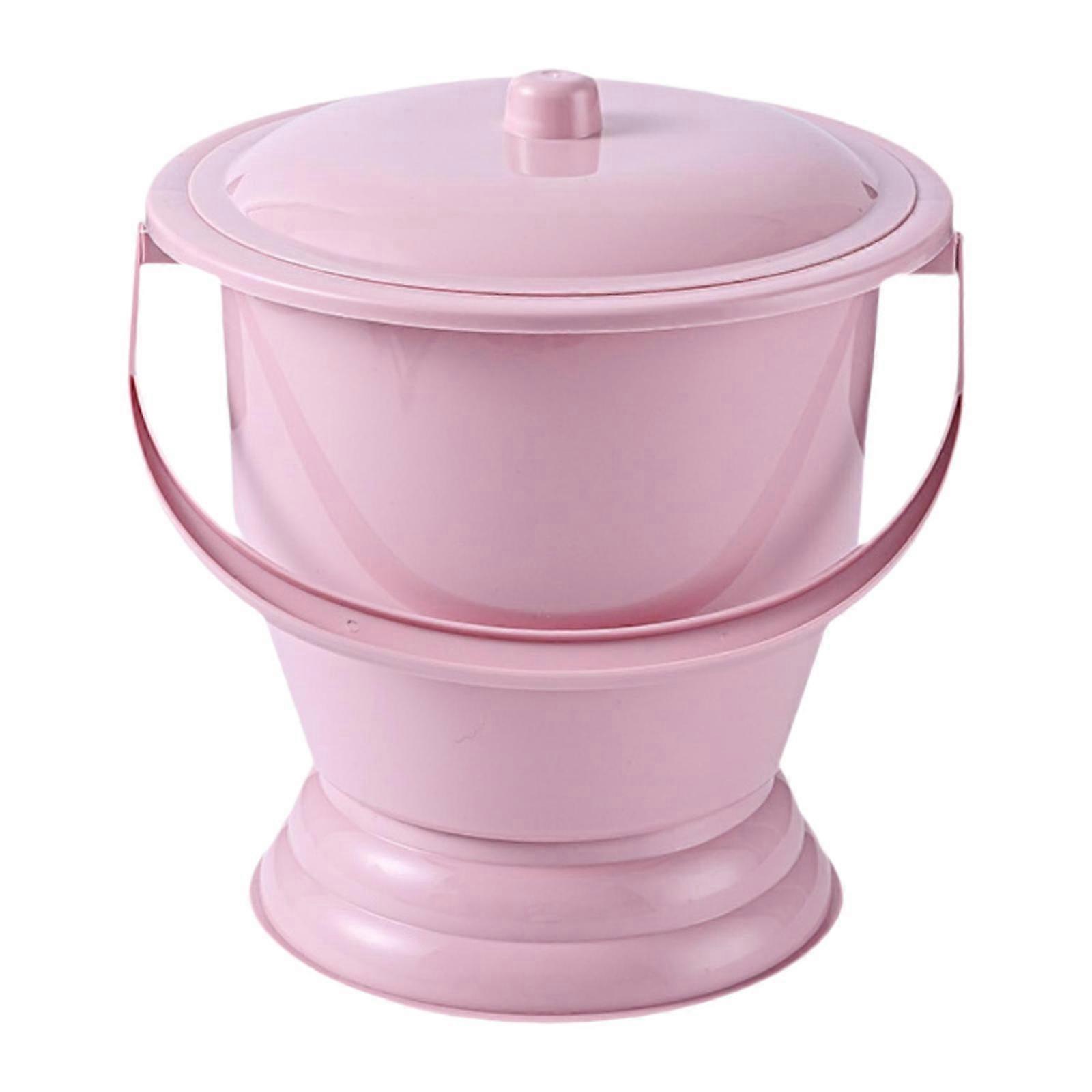 Durable Urinal with Ergonomic Handle Lid