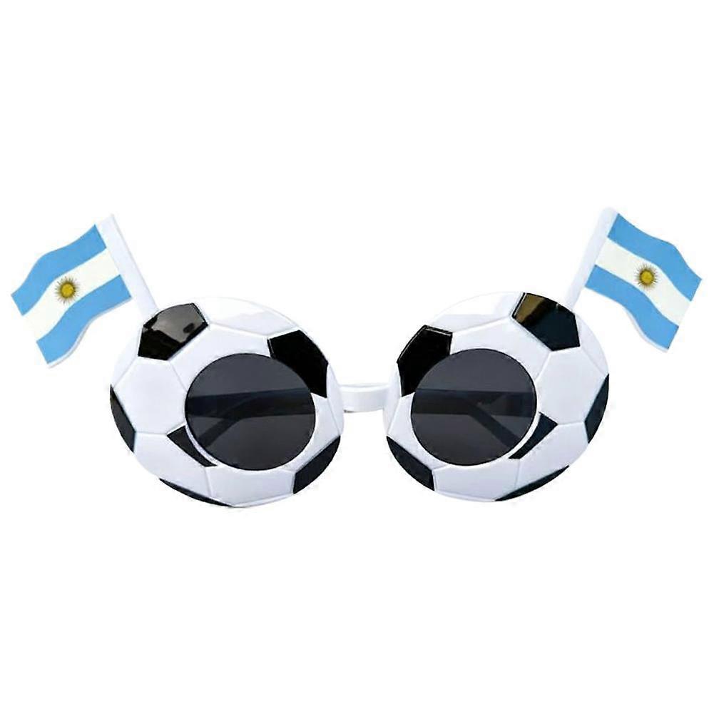 Soccer Flag UV400 Novelty Glasses