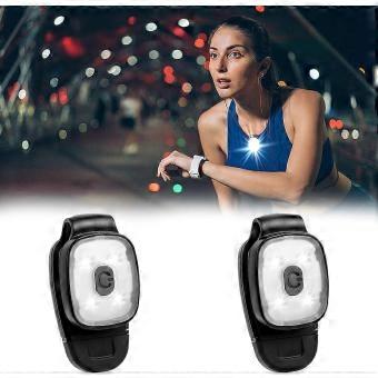 Hands-Free Clip-On LED Flashlight - Running, Hiking, Dog Walking, Jogging USB Night Chest Light