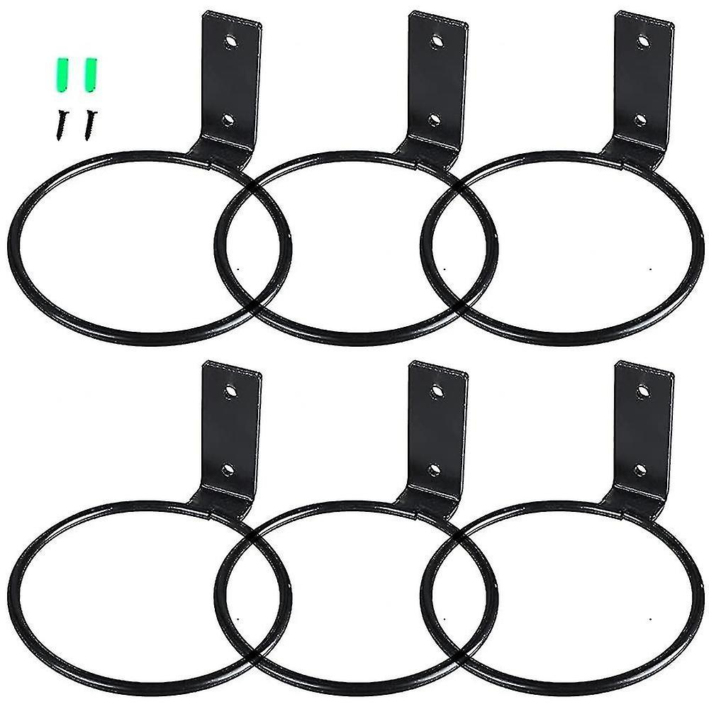 Flower Pot Holder Ring Hanger Hook Wall Bracket Compatible With Flower Pot-6 Inch