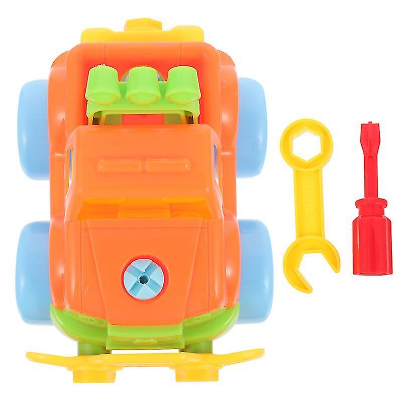 13X8.5x8cm Assorted Color Science & Exploration Sets 1 Set Assembly Car Toy For Children Kids Diy Di