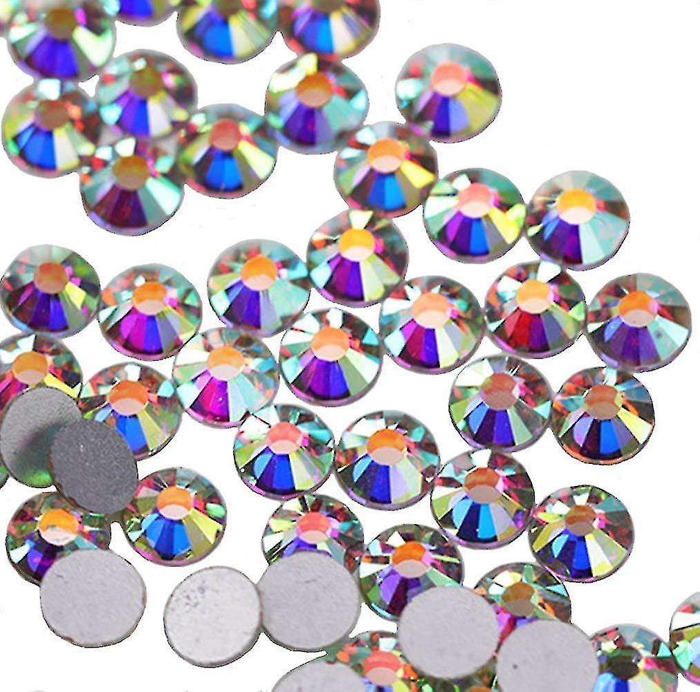 1440pcs Glue Fix Crystal Ab Flatback Rhinestones(ss20)