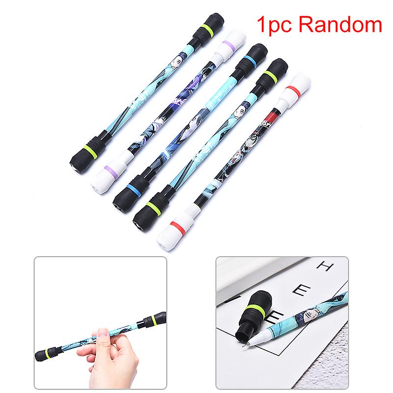 Nette Glow Turn Faltbare Stift Licht Stift Anfänger Turn Pen Schule Schreibwaren