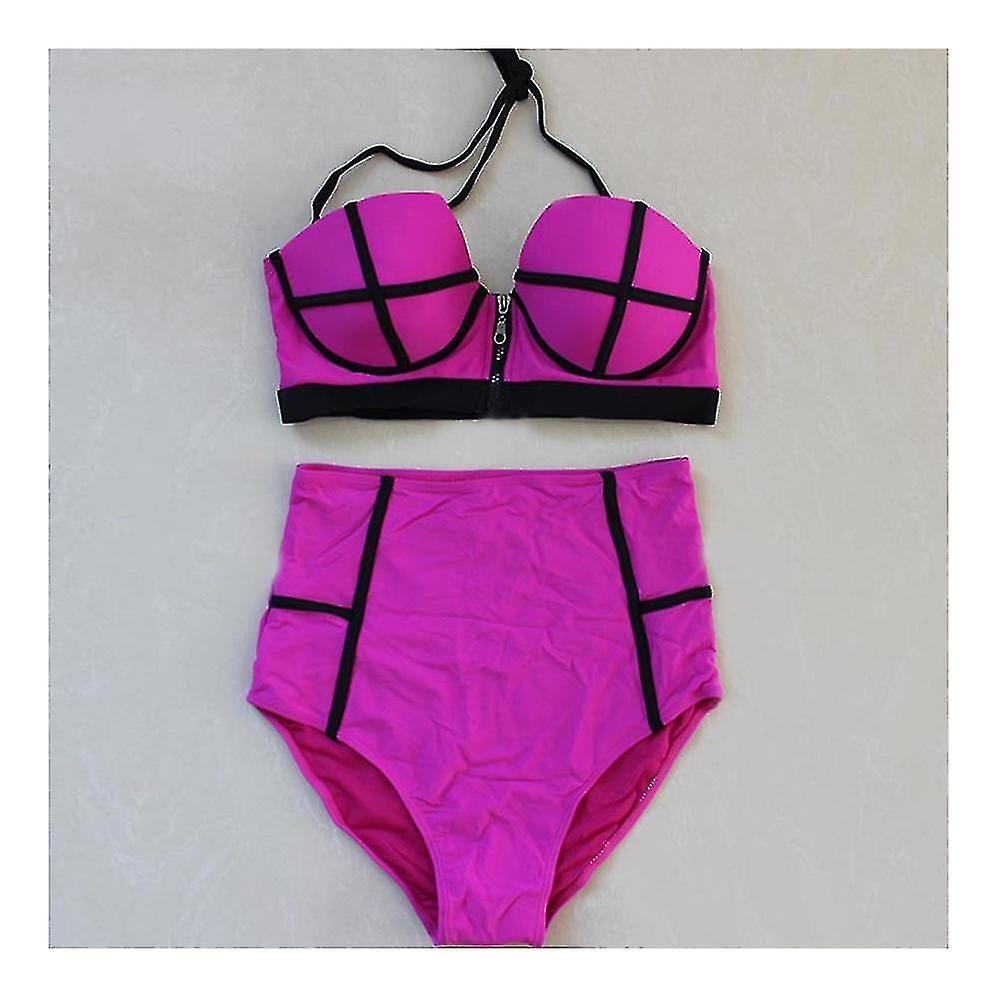 Zip-up High-rise Anhti Emptied Swimwear Sw