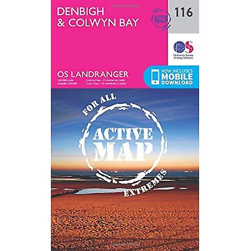 Denbigh y Colwyn Bay (OS Landranger mapa)