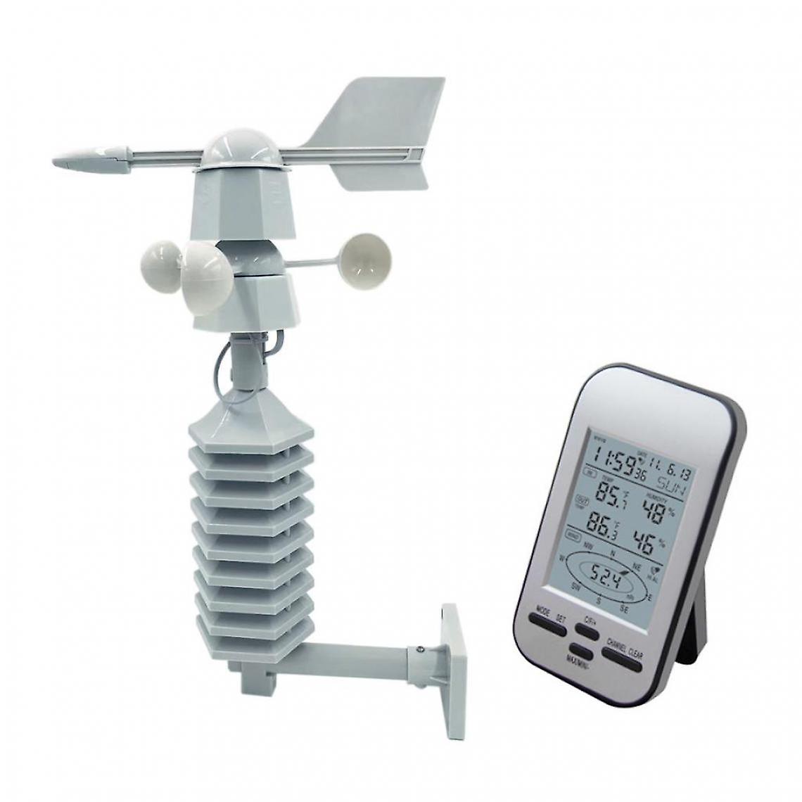 Professional Wireless Weather Station With Speed, Temperature And