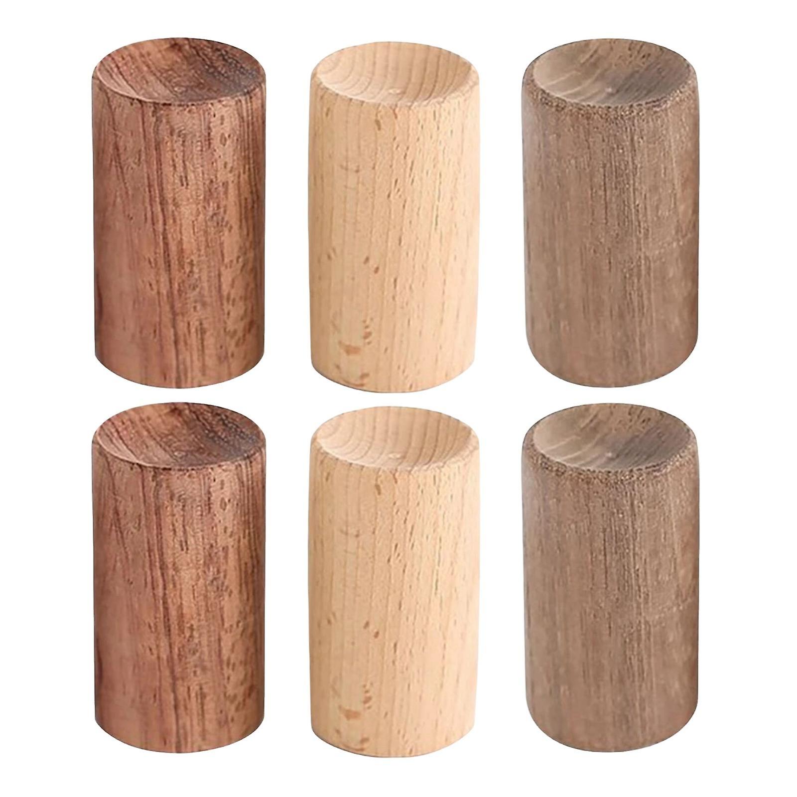 6x Wood Diffuser Block Car Fragrance Diffuser for Desktop
