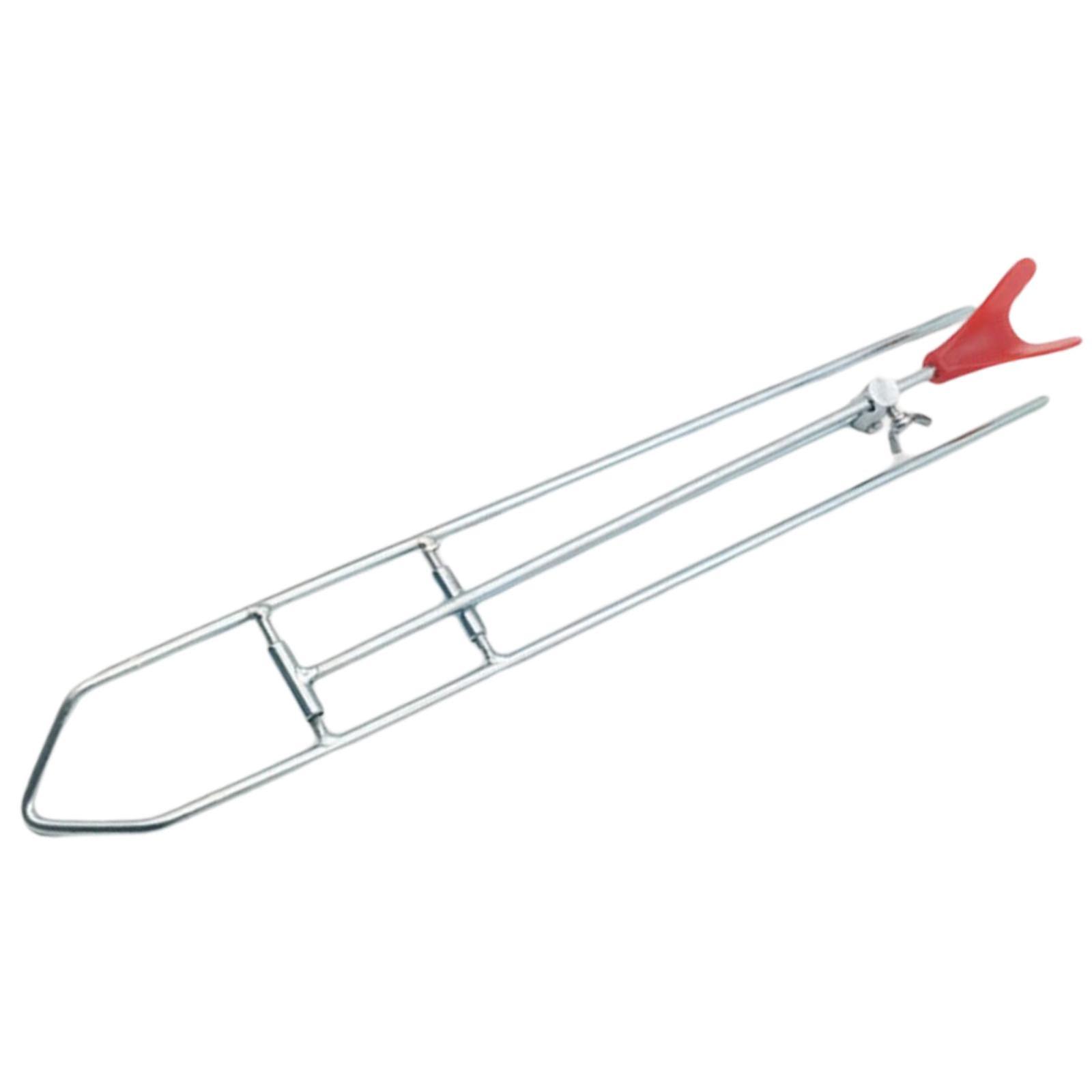 Foldable Fishing Rod Pole Holder Adjustable Folding Pole Stand Bracket 43cm