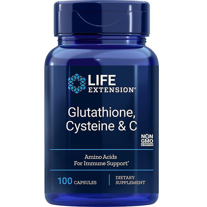 Life Extension Glutathione Cysteine & C Vegicaps 100