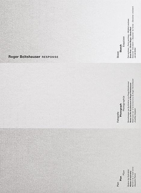 Roger Boltshauser  Response Paperback