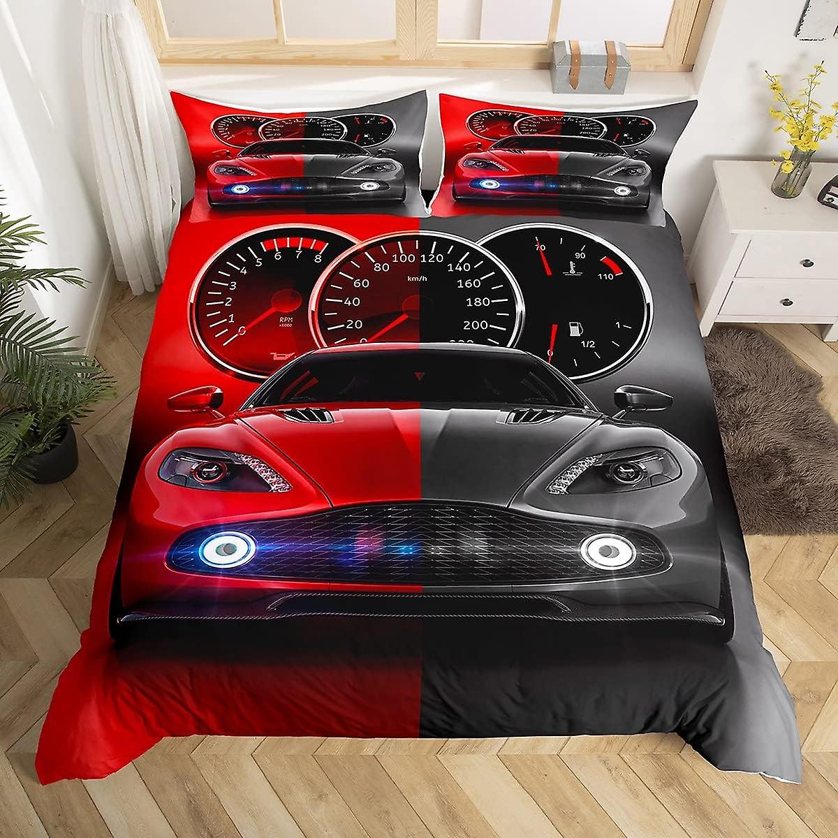 Bedding Set Kids Race Car Duvet Cover Sets Car Quilt Cover Set