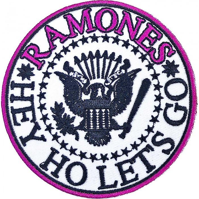 Ramones Hey Ho Let's Go V1 Iron On Patch