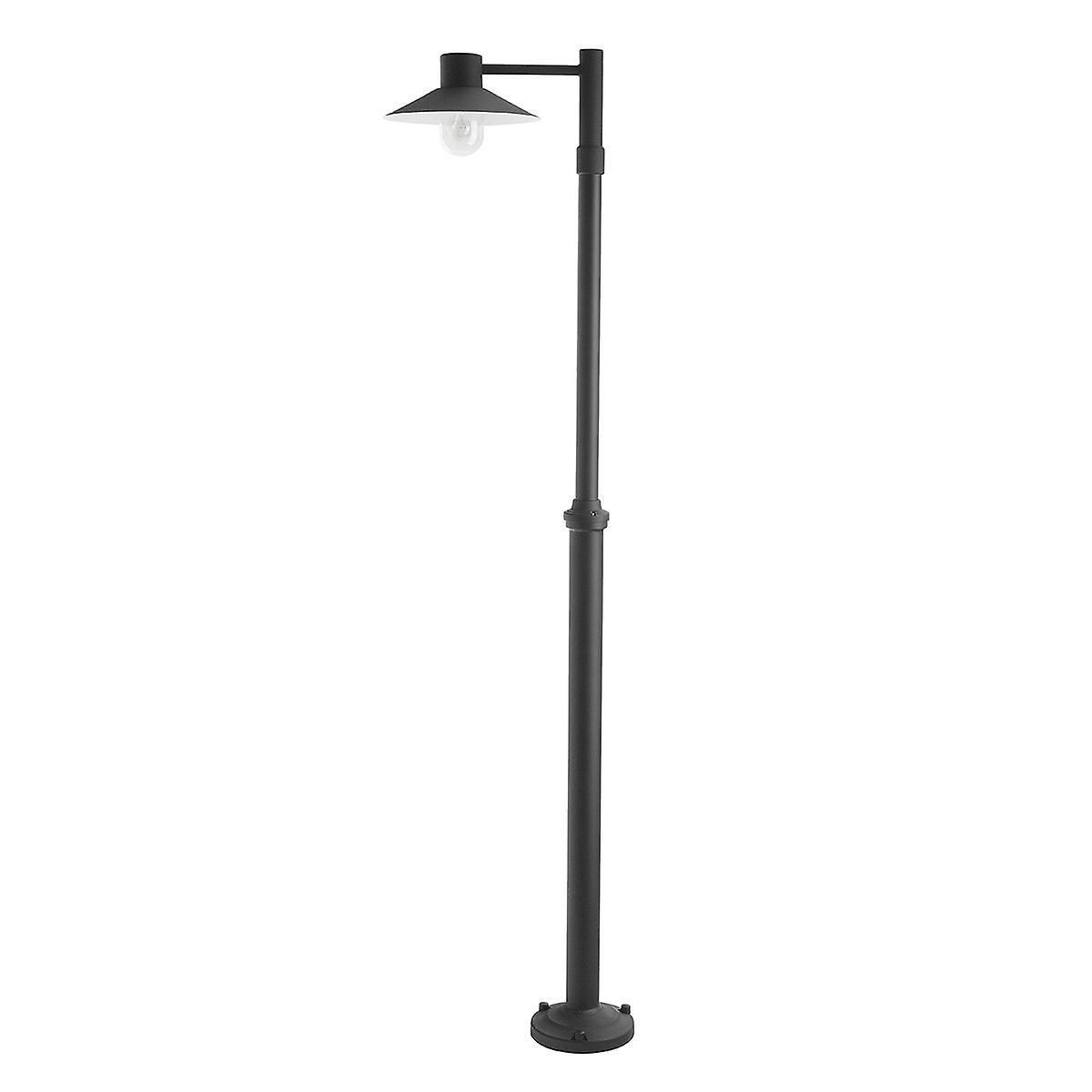 Elstead Lund Outdoor 1 Light Lamp Post Black , IP55, E27