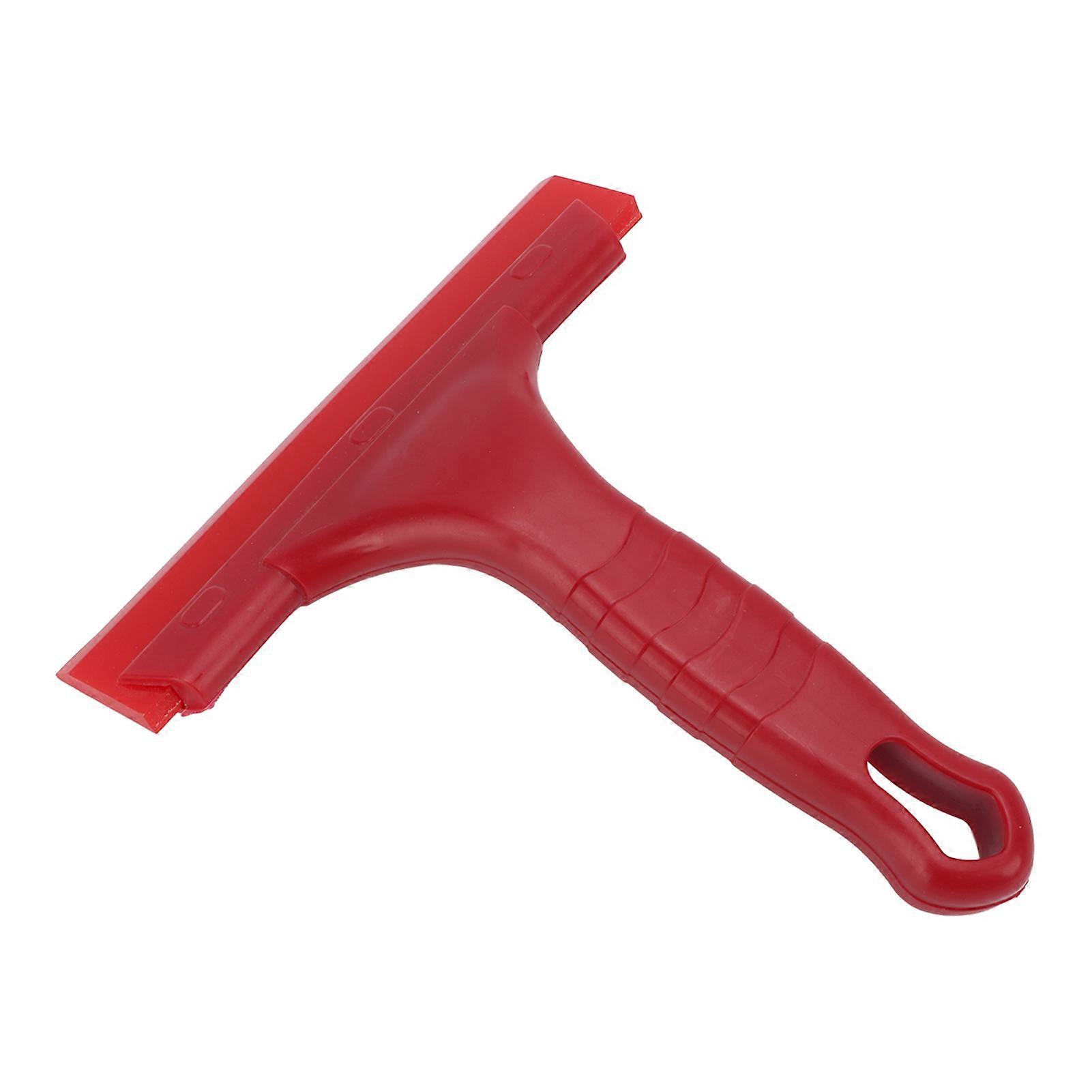 Window Tint Squeegee Portable Car Glass Cleaner Multi Purpose Squeegee for Windshield ShowerRed
