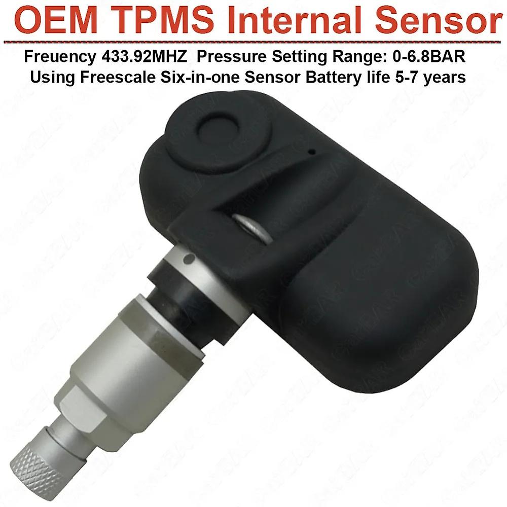 Wireless Tpms Internal Sensor Special For Car, High Pressure High Temperature Fast Leakage Alarm Battery Life More Than 5 Years
