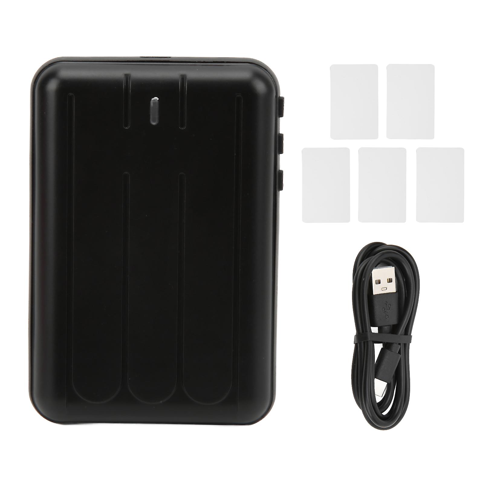 Smart Card Copier Machine Black Multifunction Multiple Frequency Handheld for Elevator EM4100 EM4200ID White Card