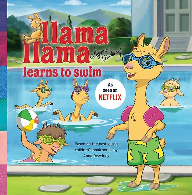 Llama Llama Learns To Swim Paperback Book