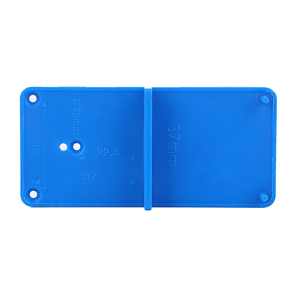 2pcs Hinge Hole Opener Template Drilling Guide Locator for Door Cabinet Assemble