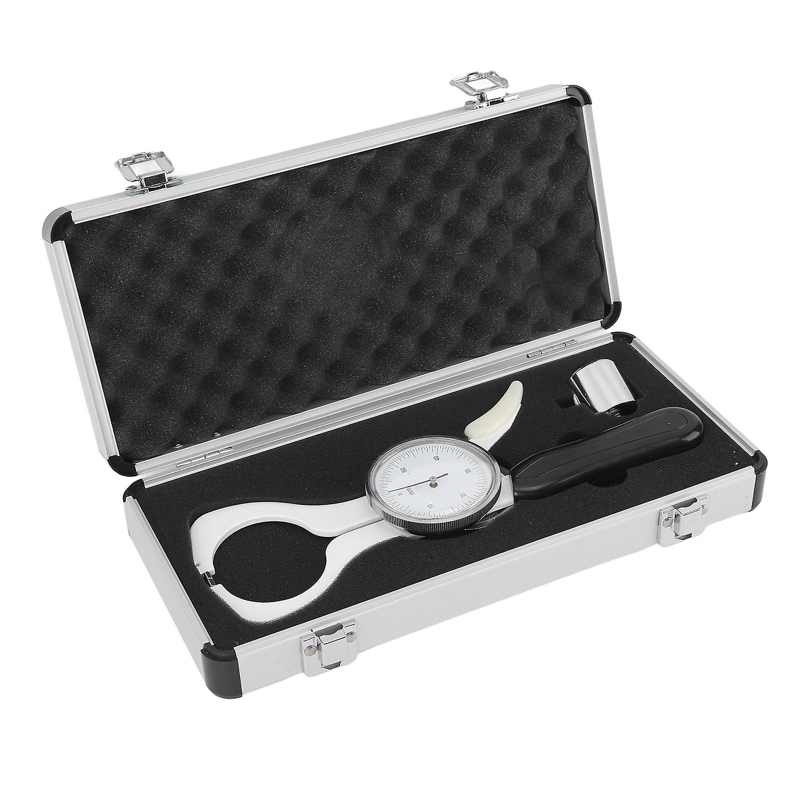 Skinfold Body Fat Caliper Measuring Tool Body Fat Caliper Tester for Monitoring BMI Fitness 