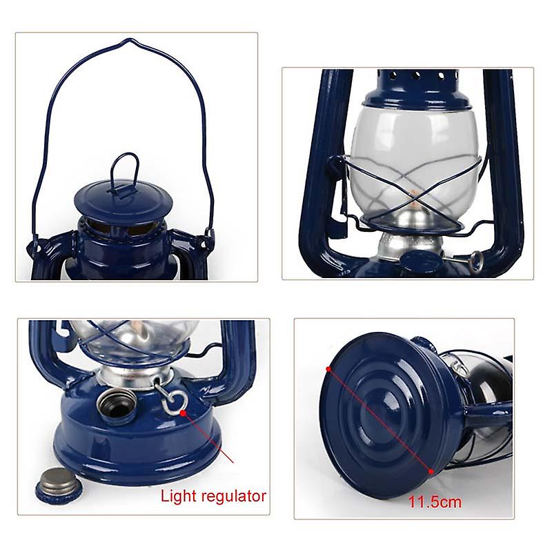 Retro Classic Kerosene Lamp 4 Colors Kerosene Lanterns Portable Lights Adornment