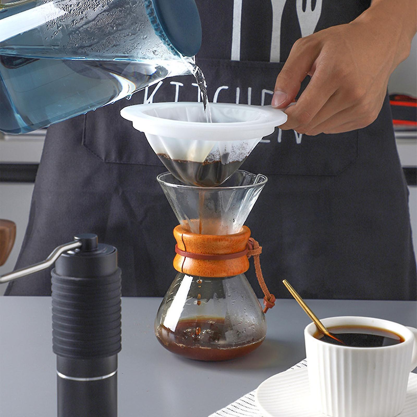 Küche Ultrafeines Nylon-Mesh-Sieb Kunststoffsieb Feinmaschiger Filterlöffel für Sojamilch Kaffee Milch Joghurt Saft Kefir Honig Wein (100/200/400 Mesh) -