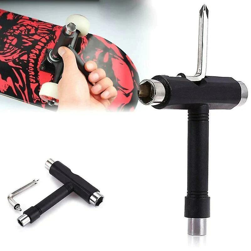 Multi-function Skateboard Tools T Tools Allen Key L-type Phillips Head Wrench Screwdriver For Adjusting Mounting Trucks