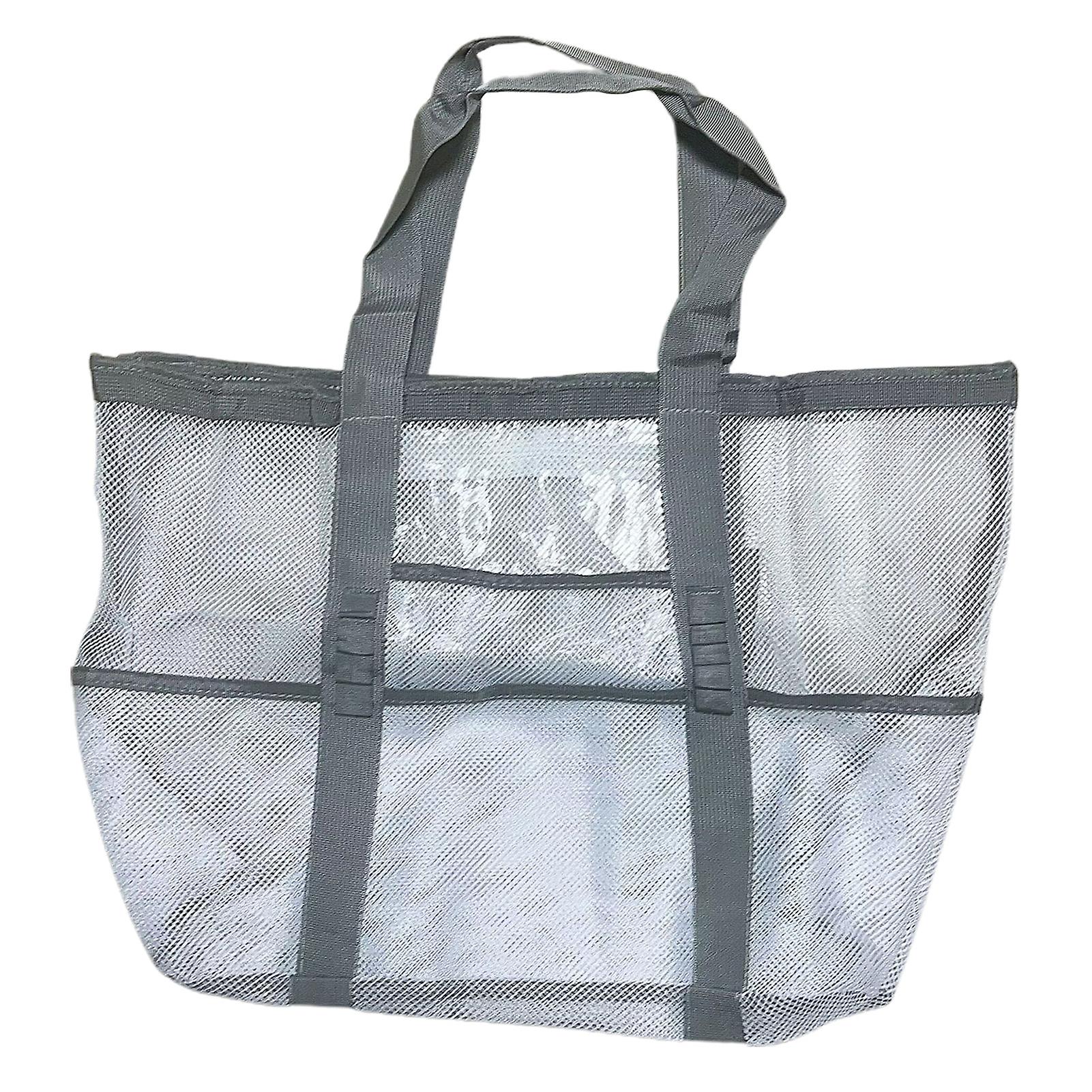 Tote Mesh Beachs Bag Multifunctional Storage Bag For Trip