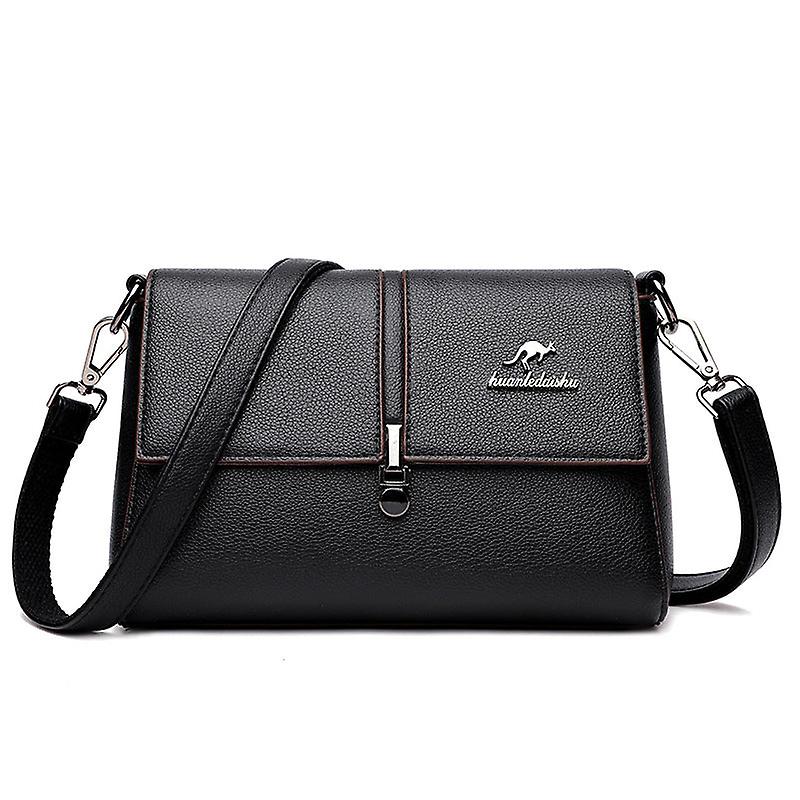 Ladies Women Leather Handbag Lychee Small Bag Retro Easy Matching Trendy Shoulder Messenger Bag For Women