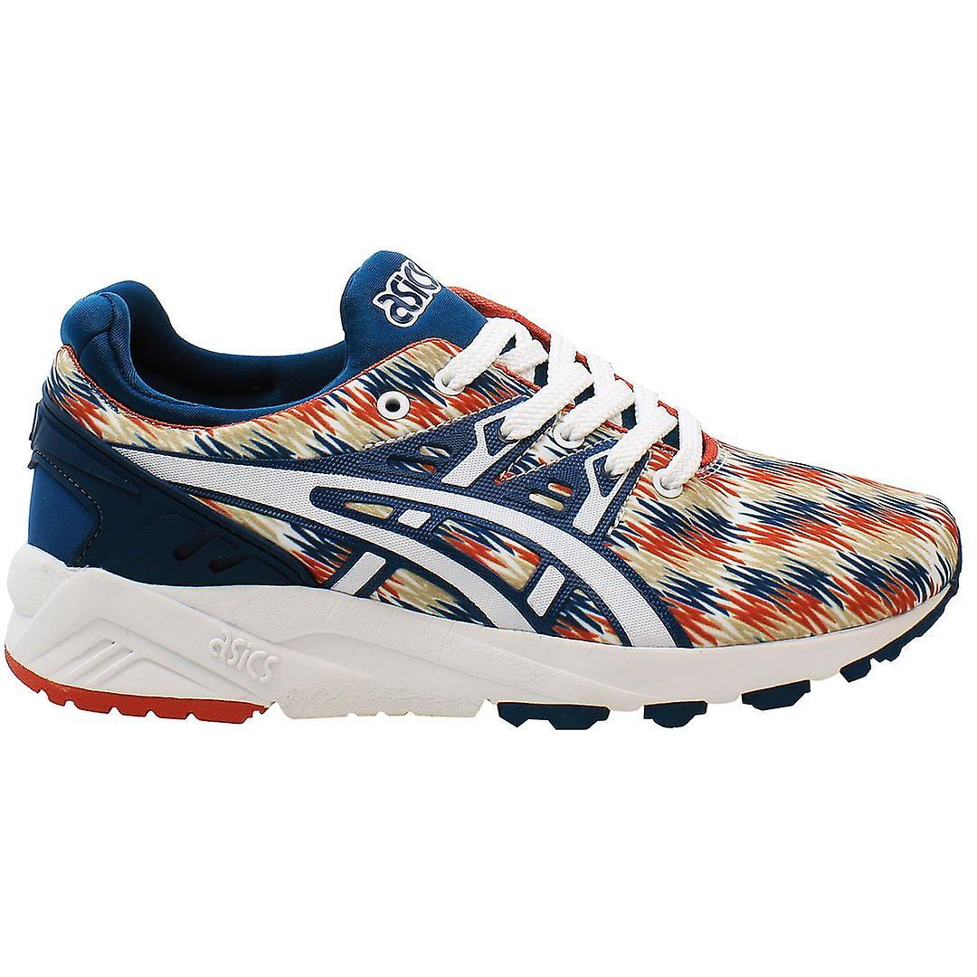 Asics Gel-Kayano Evo Legion Blue White Synthetic Lace Up Mens Trainers H6C3N